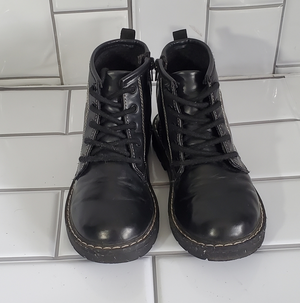 ZARA BABY DISNEY COLLECTION Kids Black Combat Boot